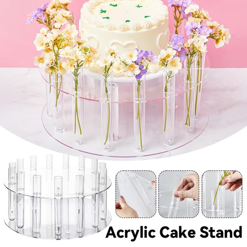 Tubo prova acrilico vaso fiori