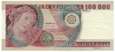 100000 LIRE BANCA D'ITALIA