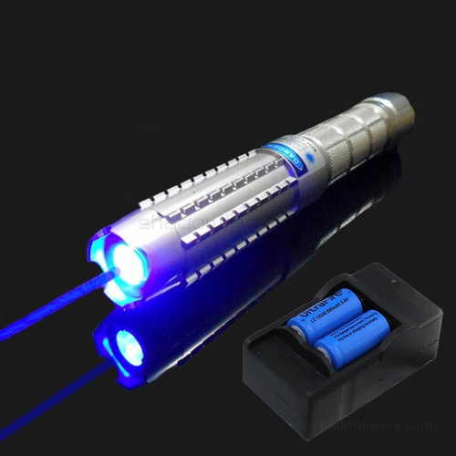 Penna puntatore blu messa - , a