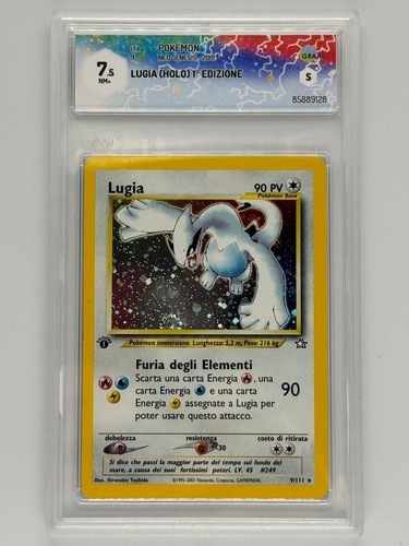 Carta pokemon lugia - holo, 9/111