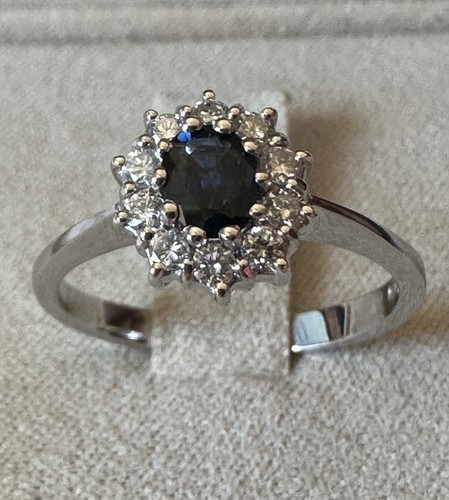 Anello oro bianco - in,