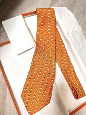 Cravatta Hermes in seta 100%