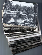 LOTTO 2- n.100 cartoline paesagg. ITALIA-BIANCO E NERO-viaggiate e non, d'epoca