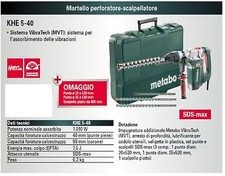 Metabo MARTELLO PERFORATORE