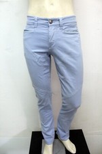 9.2 Carlo Chionna Uomo Pantalone Taglia 42 Jeans Pant Pants Regular Cotone Man