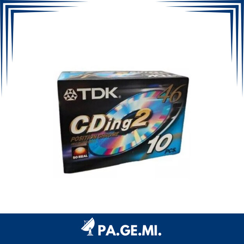 Audio cassette tdk - cassette, cding2