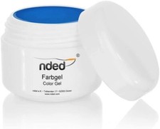 Gel UV de couleur bleu néon fluo