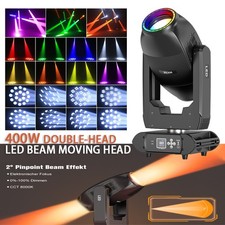 400 W doppia testa LED Beam