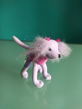 "MCDONALD'S" HAPPY MEAL , BARBIE "MATTEL" mini peluche Cane, 2003, colore viola.