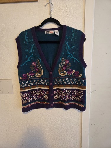Maglione gilet vintage lucia - maglione,