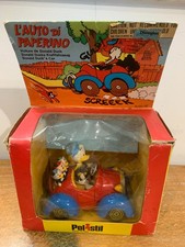 POLISTIL POLITOYS- DISNEY-W554-L`AUTO DI PAPERINO- DONALD DUCK CAR