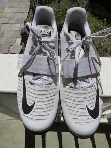 Nike romaleos white weight - 3,