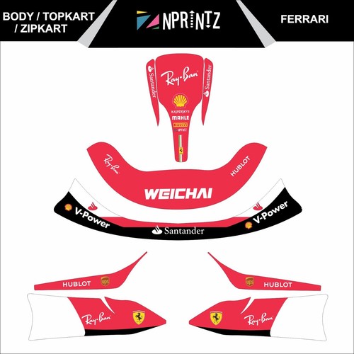 Kit adesivi topkart zipkart - kit, topkart/zipkart