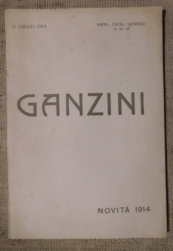 Catalogo con prezzi ganzini - catalogo,
