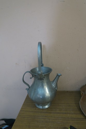 Brocca grande vintage peltro