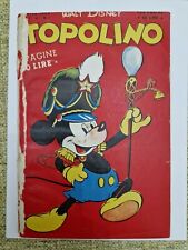 Topolino 1 originale 1949 rifilato - variante scritte nere