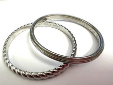Bracciali acciaio rigido con - ,