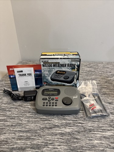 Uniden bearcat wx100 allarme - bearcat,