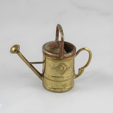 Miniatura ANNAFFIATOIO rame decorativo VINTAGE casa delle bambole c.1960 Ingh...