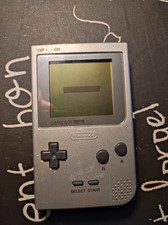 CONSOLE Nintendo GAME BOY POCKET argento Funzionante originale