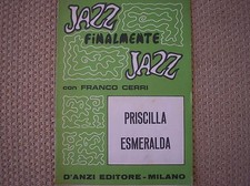 FRANCO CERRI FINALMENTE JAZZ SPARTITO SHEET MUSIC PRISCILLA ESMERALDA 1971