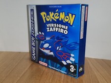 Solo Box Art Pokemon Zaffiro Game Boy Advance ita Gameboy Custodia Pokemon Box