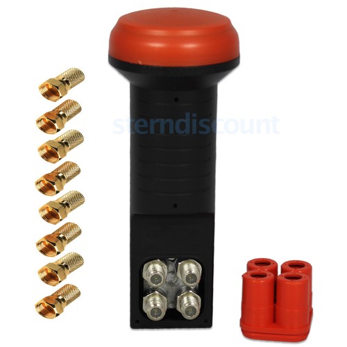Premium quad lnb black - quad, ax