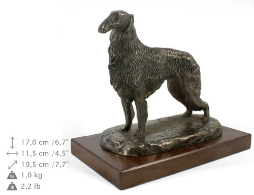 Barsoi levriero russo - russo,, statua