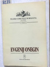 EVGENIJ ONEGIN. Teatro Comunale di Bologna.,