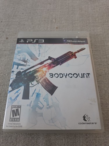 Bodycount playstation ps3 - playstation,