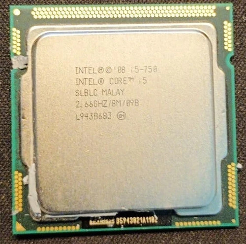 Cpu intel core - cpu, 1156