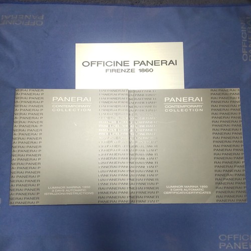 Libretti originali panerai - originali,