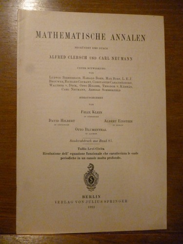 Mathematische annalen albert - annalen,