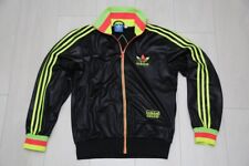 ADIDAS tuta vintage giamaica adicolor firebird giacca nero chile62 M lucido