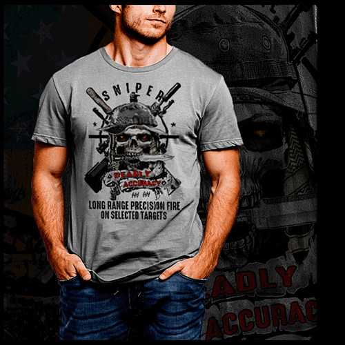Sniper shirt military - sniper, t-shirt