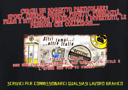 Shirt italia anni 70 - t-shirt,