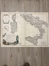 Stampa antica cartina - stampa,