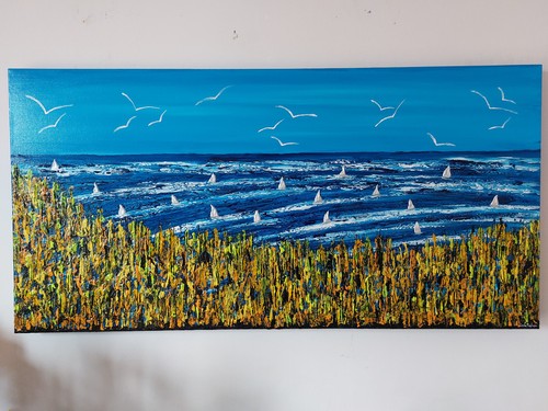 Quadro paesaggio mare - quadro,