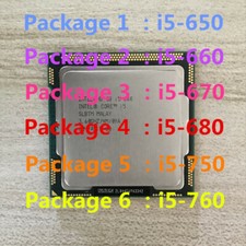 Processore CPU Intel Core