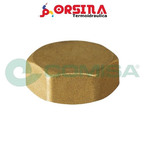 Tappo ottone filettato - in,
