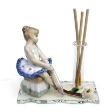 33207 Bomboniere Profumatore Porcellana Ballerina Battesimo Diffusore Profumo