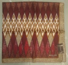 BORBONESE FOULARD DONNA 85x89 DI SETA 100% ORIGINALE E NUOVO!