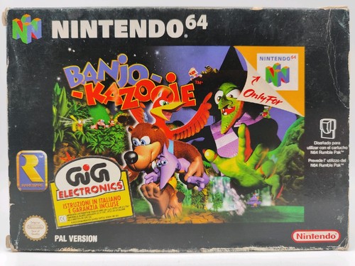 N64 banjo kazooie nintendo - banjo,