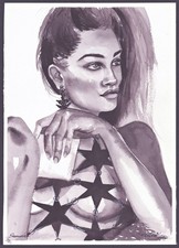 Disegno Acquerello Erotico Di