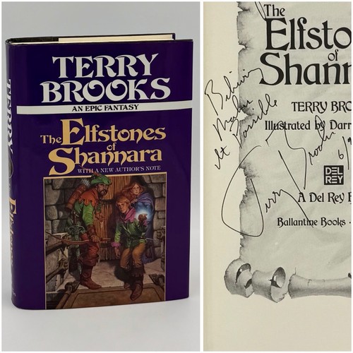 Signed elfstones of shannara - elfstones,
