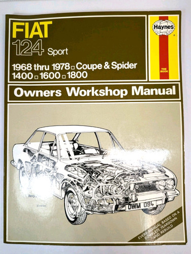 Haynes fiat 124 sport - haynes,
