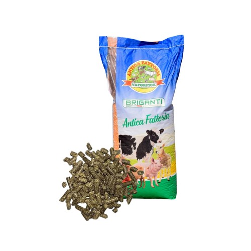 Erba medica pellettata per