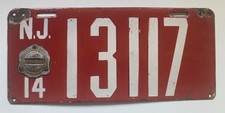 VINTAGE 1914 NEW JERSEY