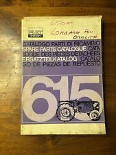 Catalogo Parti Ricambio - Fiat Trattori 615