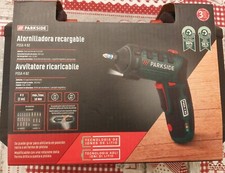 Parkside AVVITATORE+TORCIA RICARICABILE Cacciavite PSSA 4 B2 + Bit Punte 10 Nm
